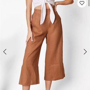 ISO Whismy + Row Valentina Pants in Brown Small